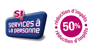 Services à la personne — réduction d'impôts 50%